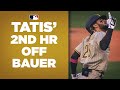 Fernando Tatís Jr. smashes SECOND homer off Trevor Bauer in Padres-Dodgers