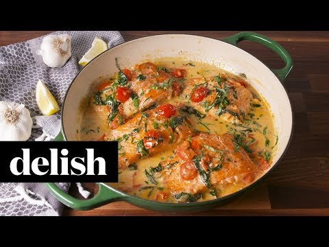 Tuscan Butter Salmon | Delish