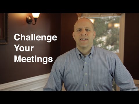 Challenge Your Meetings – a VINJONES Discussion