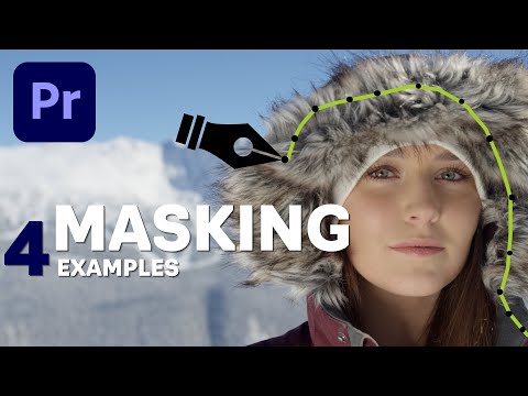 4 Must-know Creative MASKING examples for Premiere Pro