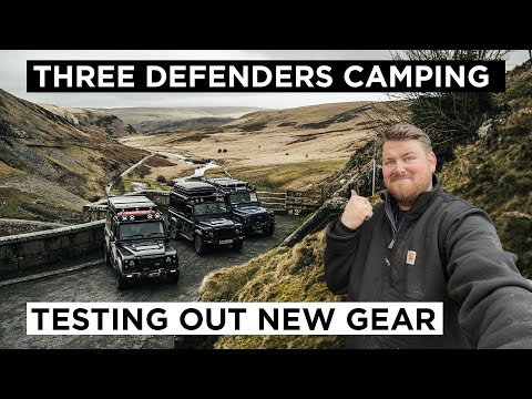 OFFROAD EXPLORING AND WILD CAMPING IN THE LAND ROVERS