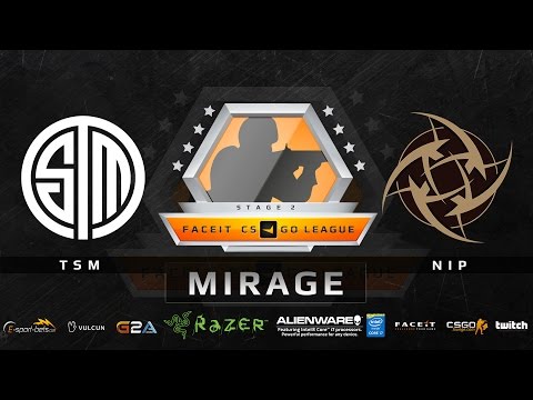 TSM vs NiP - Mirage (FACEIT League 2015 Stage 2 EU)