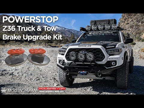 Upgrade Your Tacoma Brakes with PowerStop Z36 Extreme Truck & Tow | #MIJTech with Mod in Japan