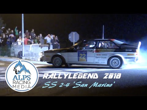 Rallylegend 2018 | SS 2&4 'San Marino' Drift Show