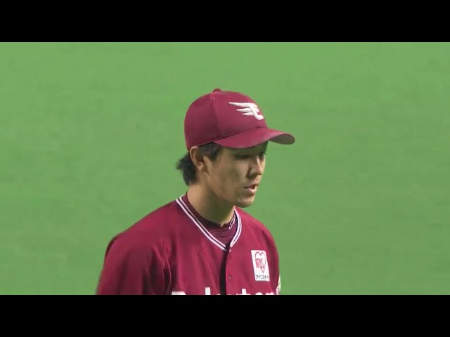 【7回裏】最後はチェンジアップ!! イーグルス・岸 7回を被安打2無失点の好投を見せる!! 2018/5/2 F-E