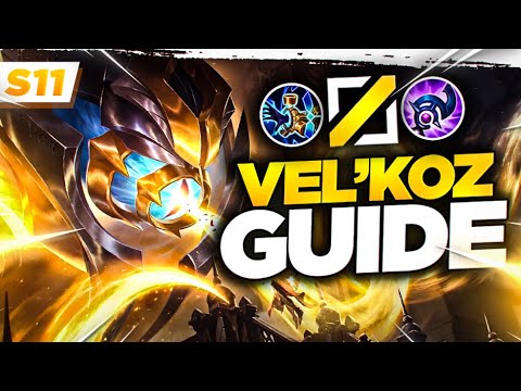 The VEL'KOZ Mid Guide For Season 11 | How To Play Vel'Koz Mid, Best Mythic, Items, Runes and Spells