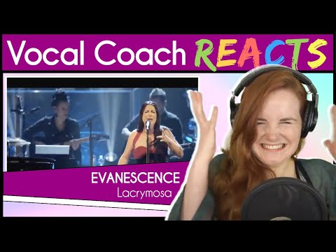 Vocal Coach reacts to Evanescence - Lacrymosa (Amy Lee Live)