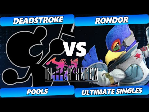 Glitch Regen  - Deadstroke (Game & Watch) Vs. Rondor (Falco) Smash Ultimate Tournament