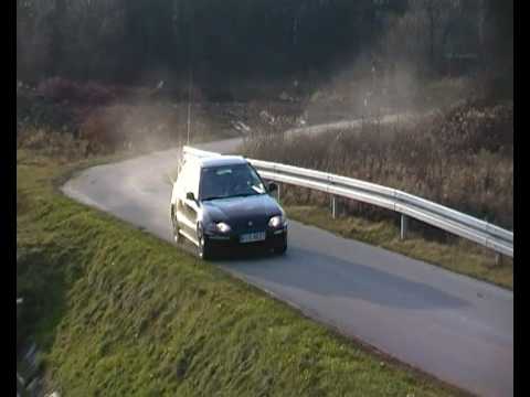 Grodzki Super OeS w Biecz 29 11 2009 Palider Hubert Honda Civic..