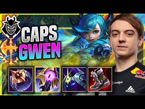 CAPS BRINGS BACK GWEN TOP! - G2 Caps Plays Gwen TOP vs Sett! | Patch 11.14