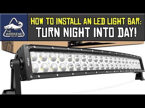 How to Install a Nilight 22" Curved LED Light Bar