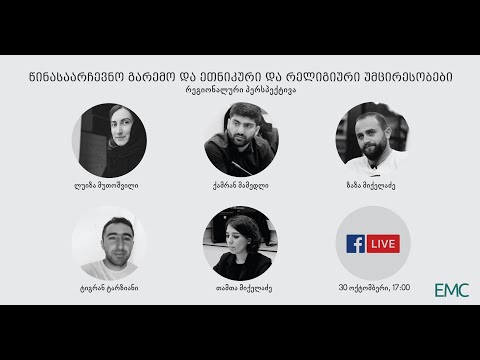 დისკუსია - წინასაარჩევნო გარემო და ეთნიკური და რელიგიური უმცირესობები