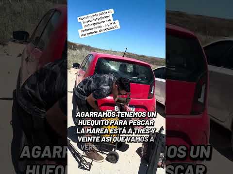 Intento de pesca al pejerrey matunguito en san Antonio oeste Río Negro !!