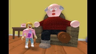 Roblox Escape Grandpa With Molly! - Toy Heroes Games