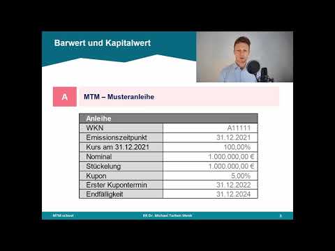 Barwert und Nettokapitalwert (Einfach und Fortgeschritten)