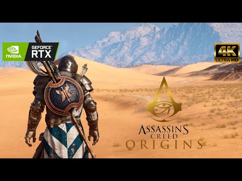 [4K60] Assassin's Creed Origins HDR RTX 4090 Ultimate Graphics Showcase 2023