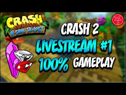 FULL WALKTHROUGH #1 - Crash Bandicoot 2 - N. Sane Trilogy (All Gems, All Special Gems, All Crystals)