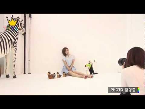 120910 EunJung @ T-ARA Official Android Application CUT