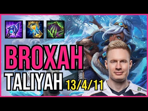 BROXAH - TALIYAH vs. GRAVES Jungle | EUW MASTER | PATCH 10.25