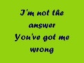 Who You Are Without Me by Kate Voegele **with lyrics on screen!**