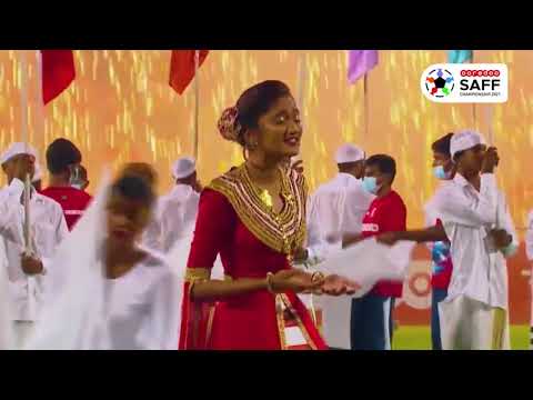 O Wazan (cover) by Juni | SAFF Championship 2021 | Opening Ceremony