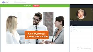 Storytelling : un outil pour vendre. WebConférence par Christine Morlet, CSP