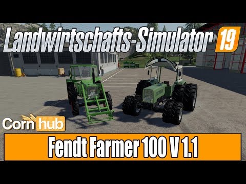 LS19 Modvorstellung - Fendt Farmer 100  V 1.1 - LS19 Mods