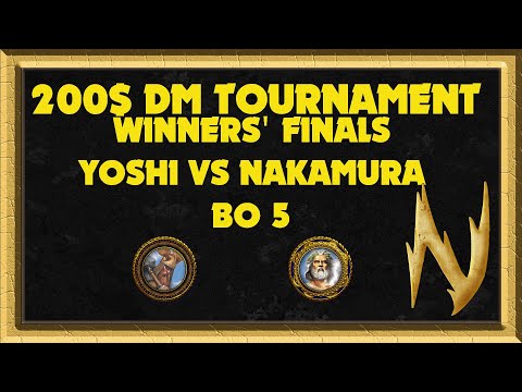 200$ March 2020 Age of Mythology Deathmatch Tournament Winners' Finals - Yoshi vs Nakamura