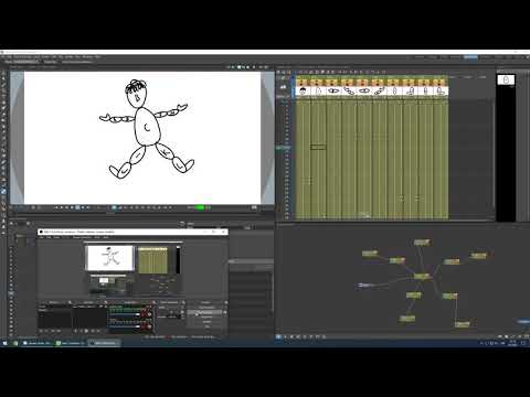 Testing Skeleton Tool | OpenToonz