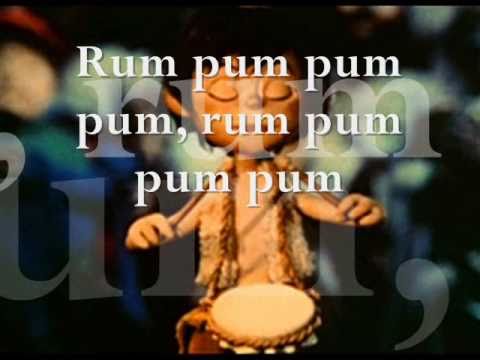 The Jackson 5 - The Little Drummer Boy Lyric Video