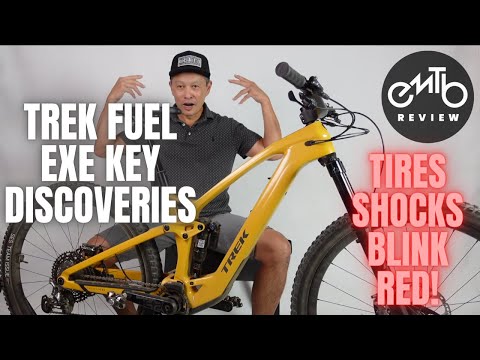 Trek Fuel EXe 9.9 XTR key discoveries - weight, Airwiz, Trek BITS on lightweight emtb