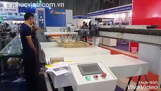 Hệ thống chà nhám ván 2 mặt tự động