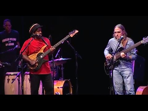 Victor Wooten, Steve Bailey, J.D. Blair, and Derico Watson in Concert