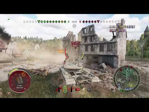 T57 heavy 9,500 Damage. World of Tanks Console.