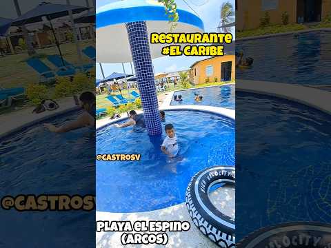 RESTAURANTE EL CARIBE PLAYA EL ESPINO 😎 JUCUARAN #ELSALVADOR 🇸🇻 @CASTROSV TKTK