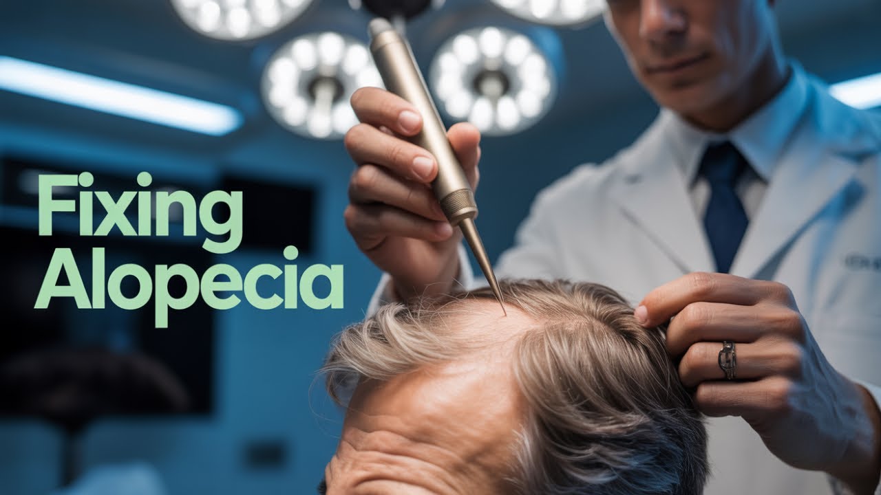 Can hair transplants fix alopecia?