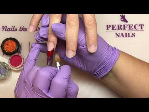 Porcelán körömépítés Perfect Opállal | Perfect Nails