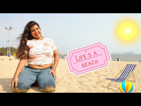 Girgaum Chowpatty • Mumbai Beach • Saat Samundar Par Mai Tere Piche Agai 😊 • Mumbai Vlog • #vlog4