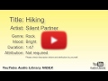 Hiking Silent Partner Rock Bright YouTube Audio Library BGM