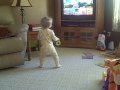 Kaylee Dancing Along With Sesame Street