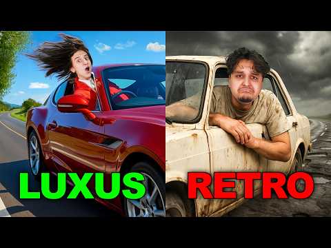 Retro VS. Luxus Autó – 500 km Káosz!