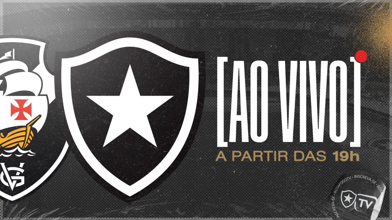 ASSISTA AO VIVO E DE GRAÇA: Botafogo e Vasco se enfrentam pelo Campeonato Carioca