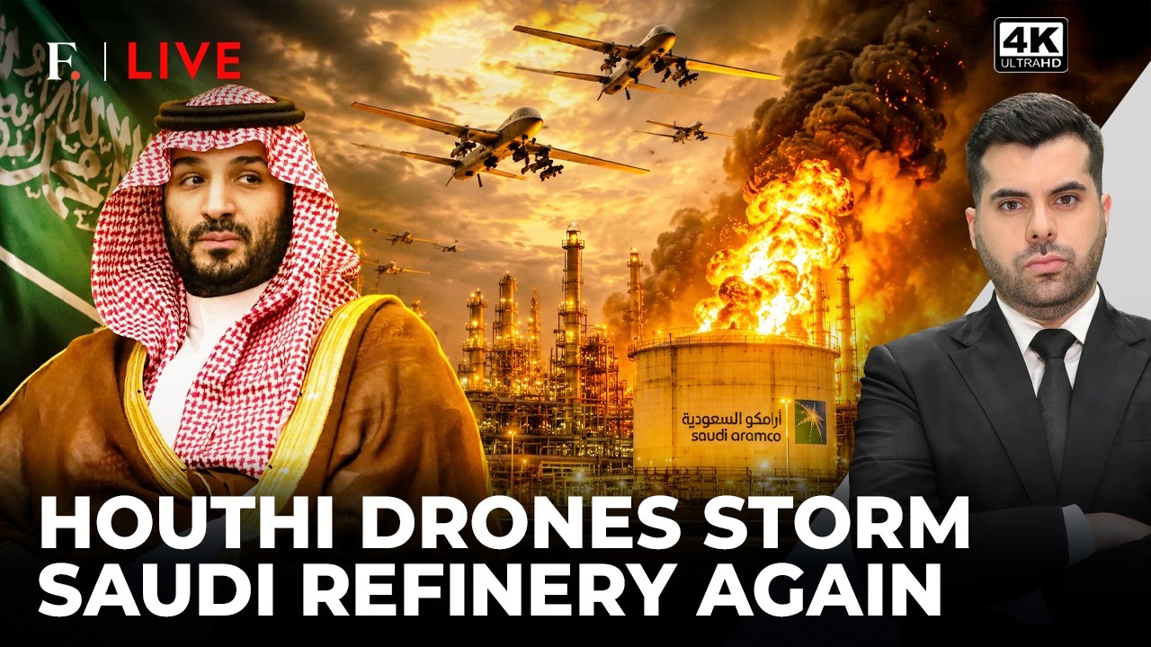 Houthis Strike Saudi Aramco? Iran-Backed Rebels Claim 'Precise Hit' On Oil Facility | Firstpost Live