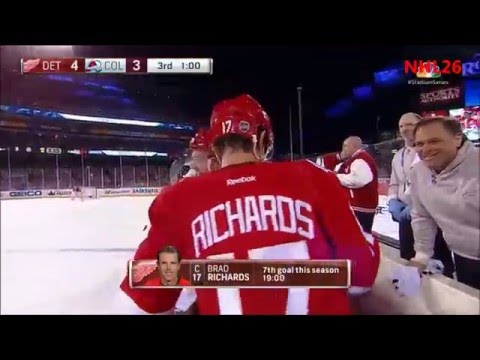 Brad Richards GWG Red Wings vs Avalanche