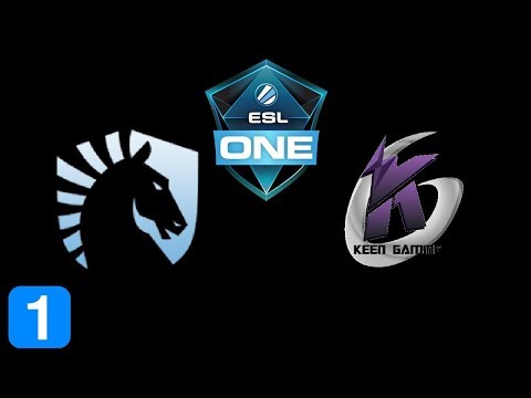 Liquid vs KEEN GAMING Game 1  ESL One Hamburg 2017 Highlights Dota 2