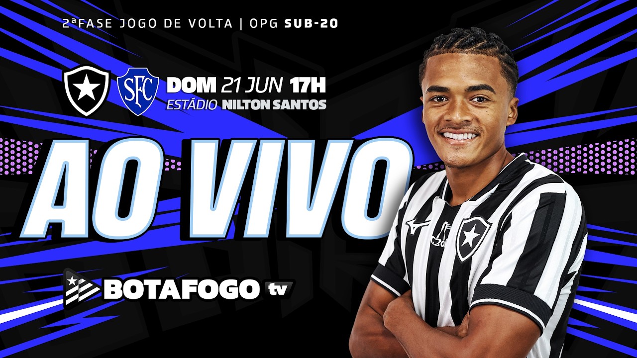 AO VIVO | Botafogo faz jogo de volta contra o Serrano pela 2ª fase do OPG Sub-20