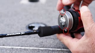 How To Put Fishing Line On A Spincast Reel Ft. KastKing Cadet Spincasting Reels