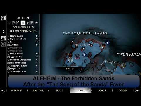 GOD OF WAR RAGNAROK: ALL  FLOWERS LOCATIONS (Nine Realms in Bloom Guide)