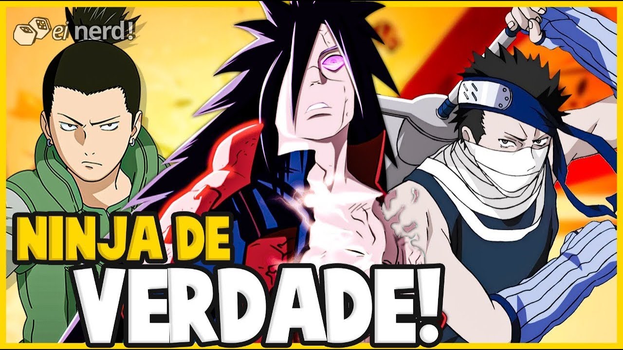 OS NINJAS MAIS NINJAS DE NARUTO RANKEADOS DO MENOS PRO MAIS