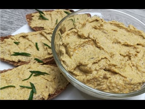 Грибной паштет с сыром.